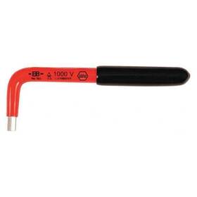 Wiha 13668 Hex Key L Shape Sae 5-5/16 Inch Handle 084705136684 Chrome