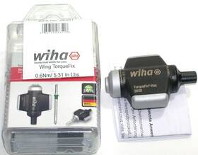 28351 Wiha 0.6 Nm 5.3 In-lbs Torquefix Wing Screwdriver Handle Setting Tool
