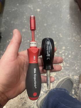 2851 Wiha Torquevario-s Torque Screwdriver 10-50 Inch Pound Setter