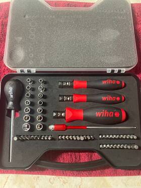 28589 Wiha Torque Control Set Accurate 59 Piece 3 Drivers 1 To 50 In-lbs