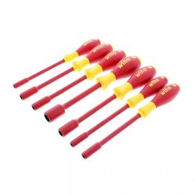 Wiha 313056372350 7-piece Insulated Softfinish Nut Screwdriver Set - Metric