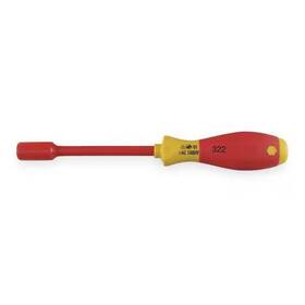 Wiha 32209 Nut Driver 5.0mm Solid Ergo Ins 5 Inch 084705322094