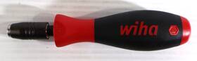 40331 Wiha 387 Centrofix 1/4 Inch Softfinish Bit Holder Screwdriver New No Box - Usa Ship 40331 Wiha 387 Centrofix 1/4 Inch Softfinish Bit Holder Screwdriver New No Box - Usa Ship