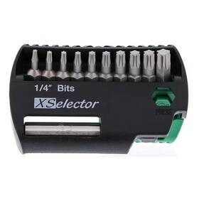 Wiha 445008463410 Torx Xselector And Magnetic Bit Holder Set-t7-t40 11-piece