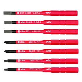 Wiha 445035096032 Insulated Slimline Blade Set 7-piece
