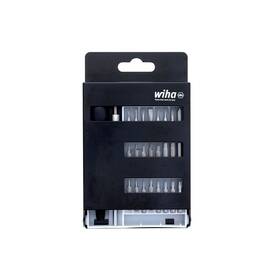 75992 Wiha 642008688233 System 4 Precision Interchangeable Bit Set Torx Slotted Phillips He