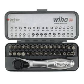74959 Wiha Tools 32 Piece Gobox Master Torx Bit Set With Mini Ratchet