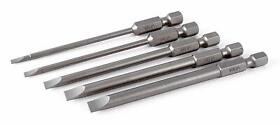76093 Wiha Slotted Power Blades 5 Piece Set
