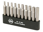 74986 Wiha Metric 10 Pc Holder Power Bit Hex Set