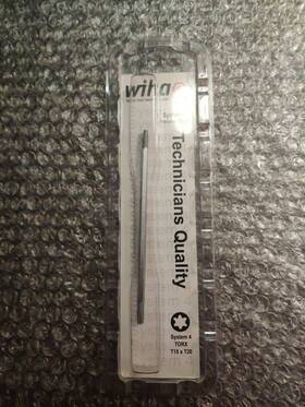 26954 Wiha Tools System 4 Torx Precision Blade T15 X T20 Germany