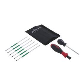 28597 Wiha Tools Torquecontrol Set With Torx Blades In Pouch 8 Piece