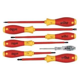 32087 Wiha Tools Insulated Screwdriver Set 7 Pcs