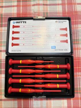 893672016 Witte 7 Piece Slotted And Phillips Screwdriver Set