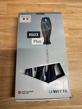 Wt663865 Witte Maxx Plus Slotted And Phillips Screwdriver Set 5 Pieces Wt663865 Witte Maxx Plus Slotted And Phillips Screwdriver Set 5 Pieces
