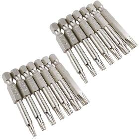 Wolfride 755318466719 2 Set Of 7pcs 5 Point Torx Security Bits Magnetic Star Tamper Proof Bit