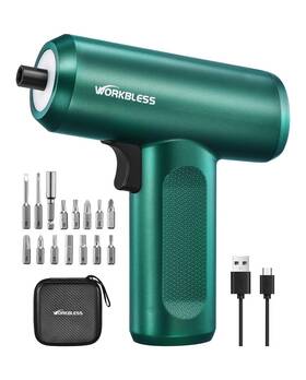 Awork001816250515 Workbless Cordless Screwdriver 3.7v Electric With Lcd Touchscreen Display 8
