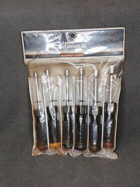 02760 Workmans Choice 6 Piece Hollow Shank Nut Driver Set In Pouch Sae 1/4 - 1/2 Inch
