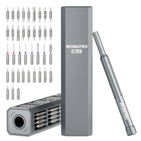 021846  Workpro 60-in-1 Magnetic Precision Screwdriver Set 360 Spin Bit Sets