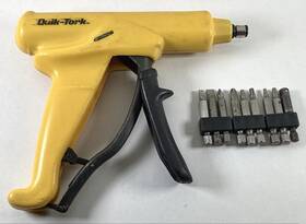 11171 Workpro Worktools Quik-tork Ratcheting Gun Type Hand Held Screwdriver With 9 Bits