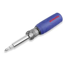 Workpro 820909679462 11-in-1 Screwdriver/nut Driver Set Tool Comfort Grip All In One Multi-bit Por