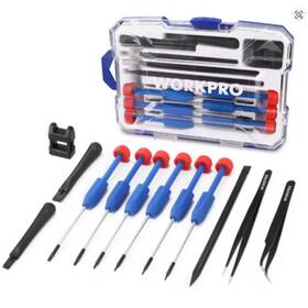 W000893aj Workpro 12 In 1 Torx Screwdriver Set For Phone Watch Computer Eyeglass Repair