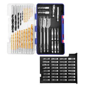 W004633ae Workpro Drill Bit Set 66-pieces Impact Driver Bits And Screwdriver