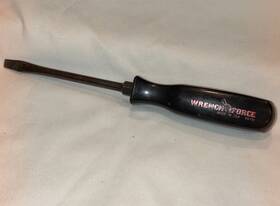 59792 Wrench Force Black Flat Head Screwdrivers Driver Cycling Bike All Purpose Tool