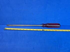 9137 Wright 3/8 Inch Slotted Screwdriver