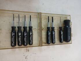 Xcelite 037103485007 Allen Hex Socket Screwdriver P78 P76 P75 P74 P73 P72 P71 Ta2 Set Of 8