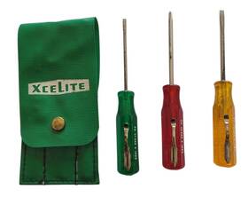 Xcelite 037103485052 Rare Pocket Screwdrivers Advertisement Ge Electronic Tubes Flint Mich
