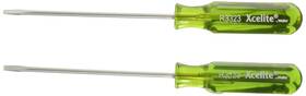 R3323 Xcelite 782298967868 Steel Slotted Pocketclip Screwdriver 3/32 Inch Head 3 Blade Length Pack Of 2