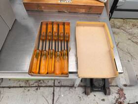 Ln27 Xcelite Allen Hex Driver 7/32 Inch X 6 - Lot Of 10