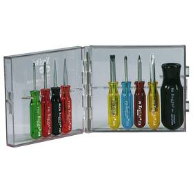 Ps88n Xcelite Weller 9 Pieces Convertible Mini Screwdriver Set - Inch Sizes