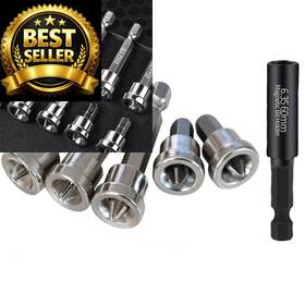 Wt-w46c-mii5 Xianfenghu Magnetic Positioning Screwdriver Bits 6pcs Drywall Screw Small Silver Wt-w46c-mii5 Xianfenghu Magnetic Positioning Screwdriver Bits 6pcs Drywall Screw Small Silver