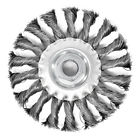 Xth001 Toolman Heavy Duty Threaded Knot Wire Wheel Brush 826656000702