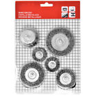 Xth007 Toolman Pc Set Crimped Wire Wheel Cup Brush 826656000825