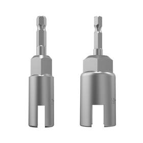Xzuhye 609755138374 2 Pack Size 12mm 19mm Hex Shank Nut Driver Power Wing Drill Bit Socke