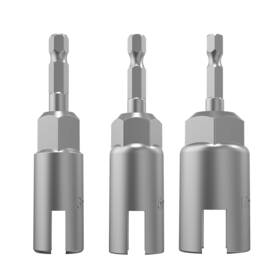 Xzuhye 609755138381 3 Pack 1/4 Inch Hex Shank Nut Driver Power Wing Drill Bit Socket Tool Drive K
