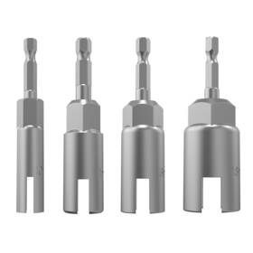 Xzuhye 609755138398 1/4 Inch Hex Shank Nut Driver Power Wing Drill Bit Socket Tool Drive Kit Slotted