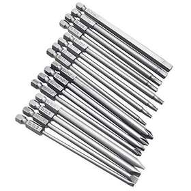 Yakamoz 603935153553 16pcs 4-in-1 Multi Long Magnetic Screwdriver Bit Set With One Size