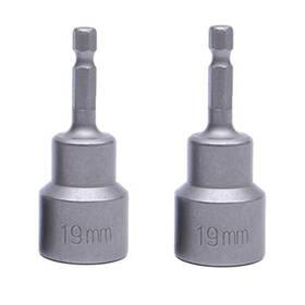 Yarrkc 799862946013 2 Pcs Quick Connect Power Rv Leveling Scissor Jack Socket Drill Adapter With 1/4