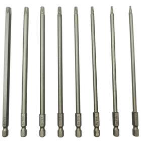 Ydlqwcz 192389848165 Long Torx Security Screwdriver Bit Sets 6 Inch Length T8 T10 T15 T20 T25 T27 T30