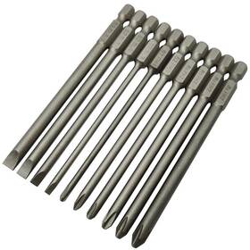 Ydlqwcz 192389848189 Long Slotted Head And Cross Phillips Screwdriver Bit Sets With 1/4 Inch