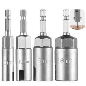 T16u1527336wr Yeesport 1/4in Hex Shank Nut Driver 4 Pcs Wing Sockets 10/12/16/18mm Slo
