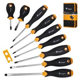 Yf Youngfultool 793127394342 10 Piece Magnetic Screwdriver Set Include Slotted Phillip Torx Tips Stubby Screw