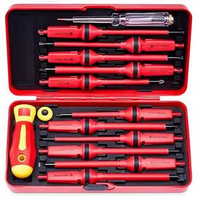Yichuhaoxi 313017696600 13-piece 1000-volt Insulated Electrician Screwdriver Set Interchangeable Handle