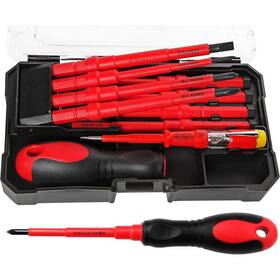 Yichuhaoxi 313042477434 Electrician Insulated Screwdriver Set 4.92 Inch Shank 7-bit Red Hand To