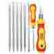 Yit0013 Agptek 8pc Adjustable Professional Multi-purpose Phillips And Flat Double Head Precisio 713382801591