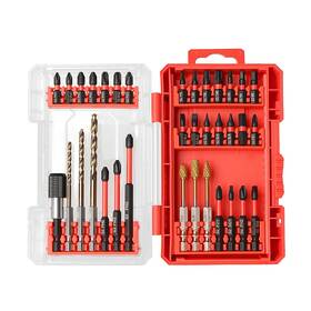 064-dy-pt-xzc-35 Yosight 35pcs Impact Drill And Driver Bit Set With A Storage Case 28 Magnetic Screwd