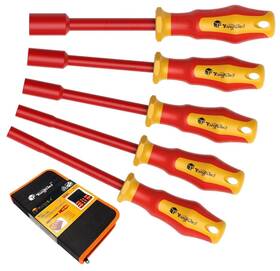 40702 Youngfultool 1000v Insulated Screwdriver Nut Driver Set Vde Certified Electrician Tools 5pc
